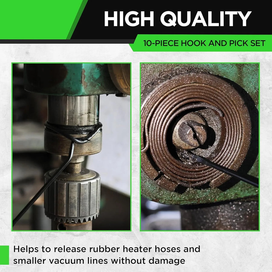 Automotive Hook and Pick Set for O-Rings, Seals and Gaskets