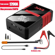4-in-1 12V Car Jump Starter with 150 PSI Tire Inflator