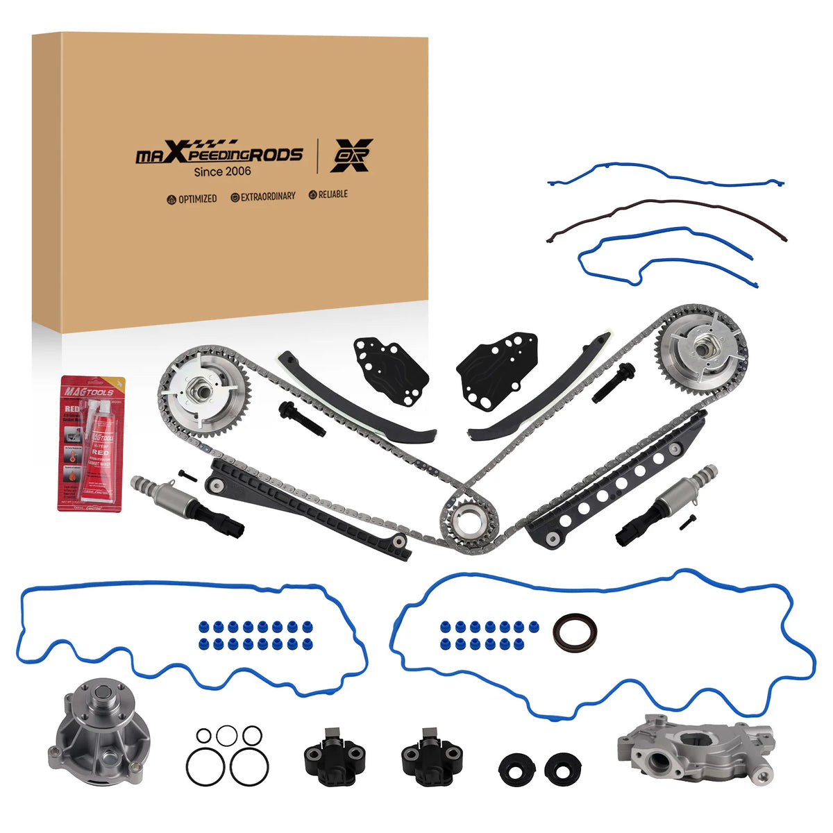 5.4L Timing Chain and Cam Phaser Kit for Ford/Lincoln Trucks