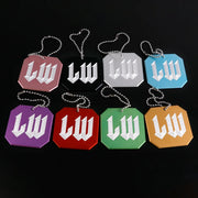Likewise-Style Metal Gear Shift Badge & Key Ring