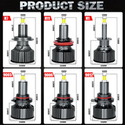 H1/H7/H11/9005/9006/9012 LED Headlight Bulb – 6000K, CANBUS