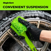 Stiff-Bristle Tire Scrub Brush