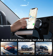 Magnetic Dashboard/Windshield Phone Mount with 360° Rotation