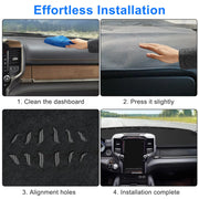 Anti-Slip Dashboard Cover for 2019–2025 Ram 1500/2500/3500