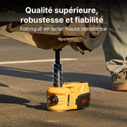5-Ton 12V Electric Scissor Jack with Tire Inflator and Optional Impact Wrench