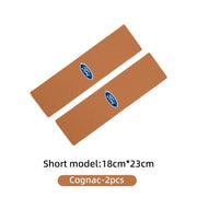 2-Piece Ford Suede-Look Seat Belt Shoulder Pads – 6 Colors