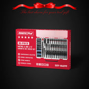 80-Piece Magnetic Nut Driver, Socket Adapter and Bit Set