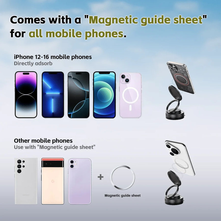 Magnetic Dashboard/Windshield Phone Mount