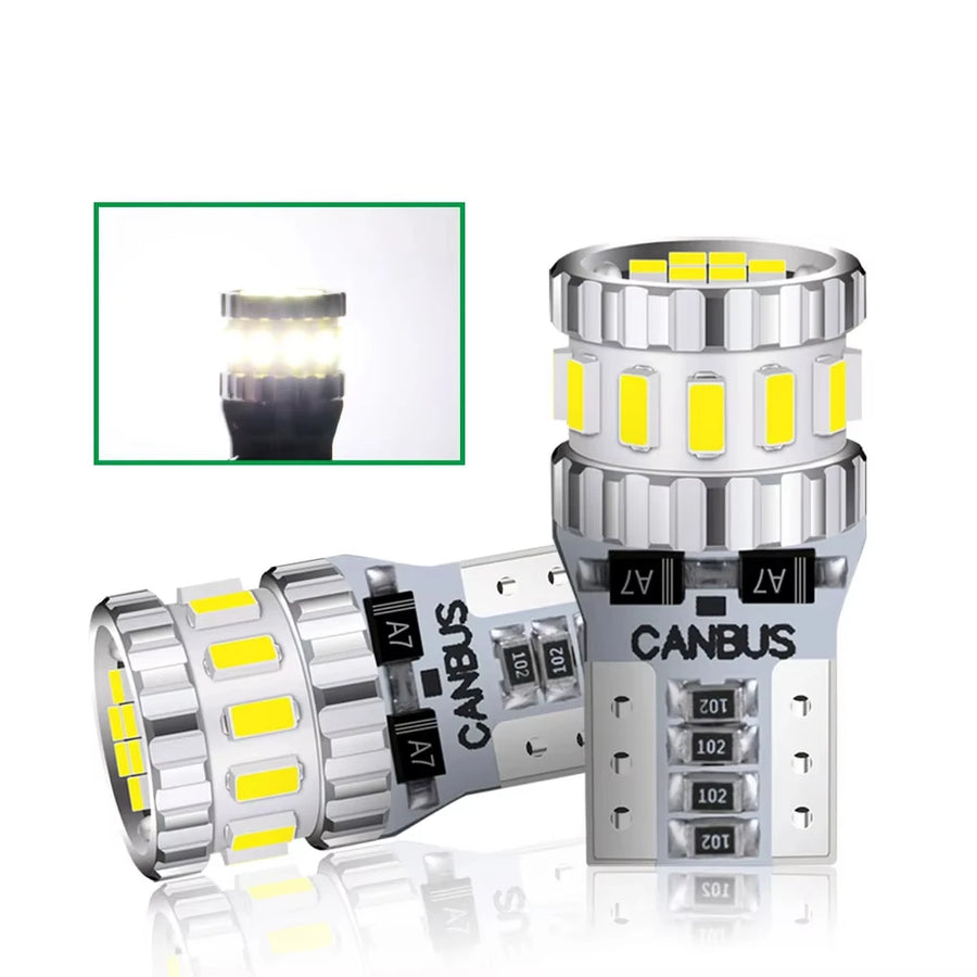 T10/W5W LED Parking and Clearance Light Bulbs – 6000K CANBUS
