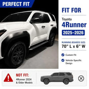 Black Running Board Set for Toyota 4Runner