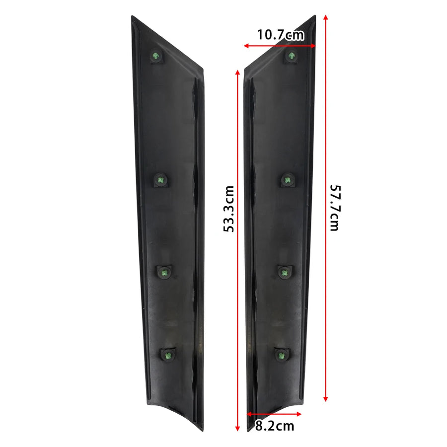 51137272584 Front Left& Right Side Windshield Post Trim A Pillar Molding Cover for Mini Cooper R55 R56
