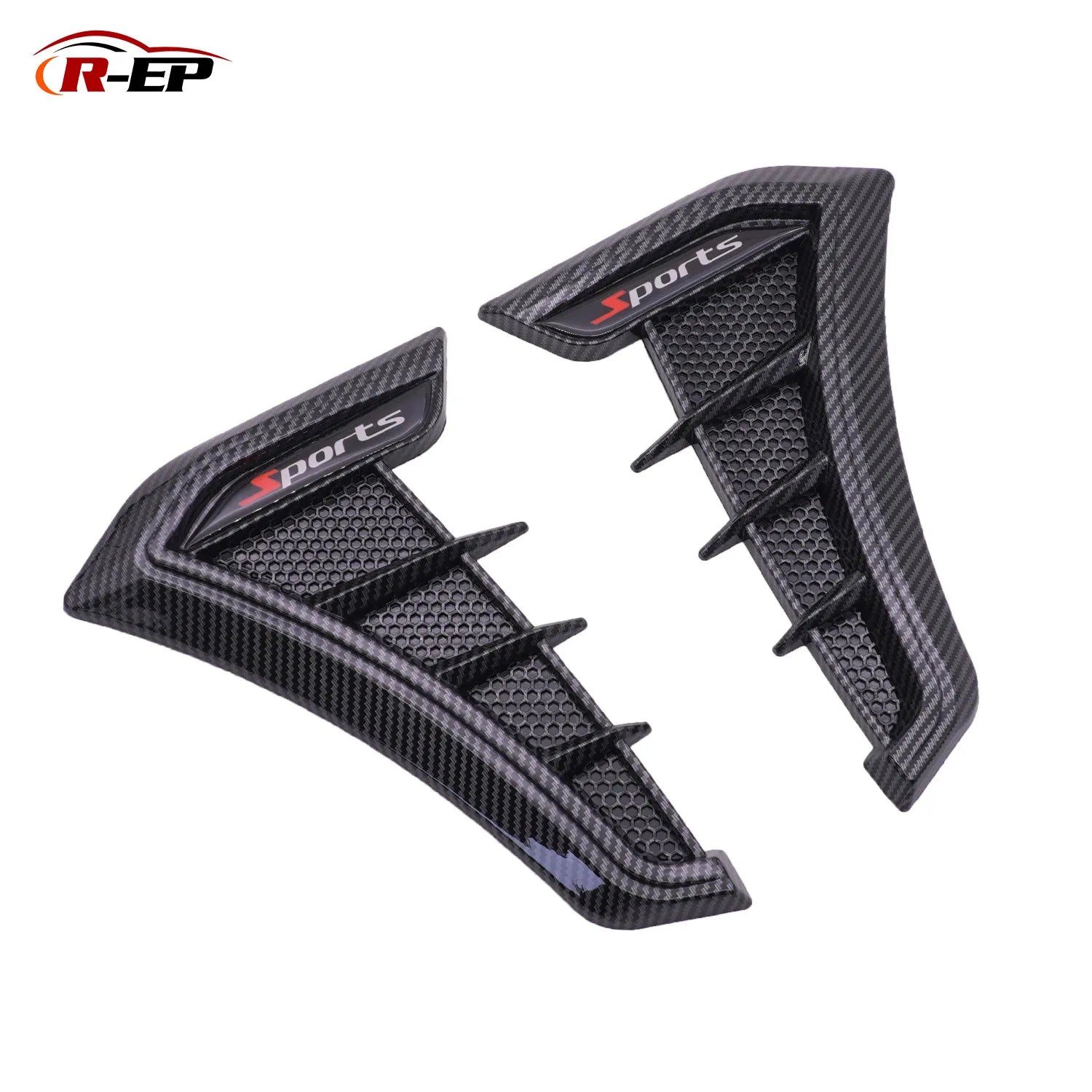 2-Piece Universal Fender and Bumper Vent Trim Set