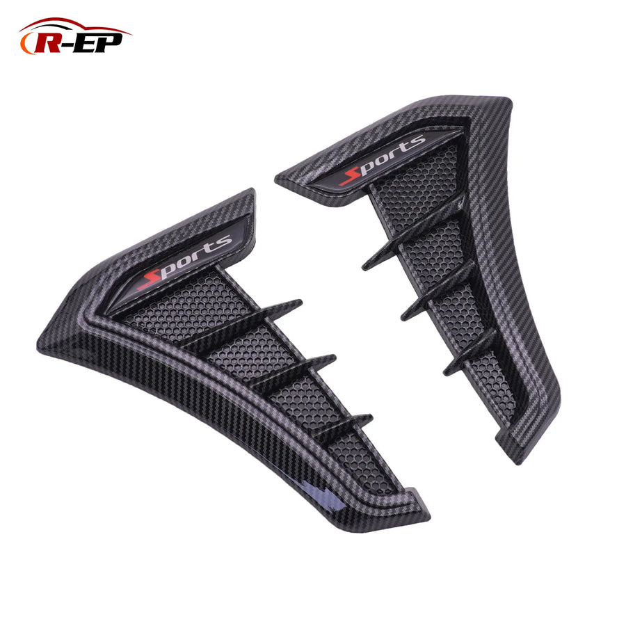 2-Piece Universal Fender and Bumper Vent Trim Set