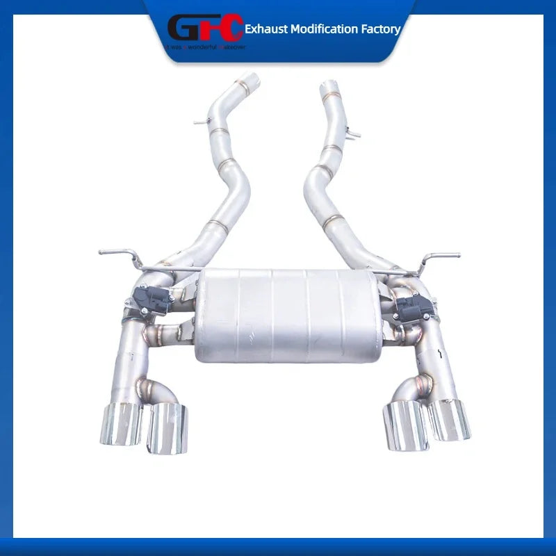 Stainless Steel Valved Cat-Back Exhaust System for BMW M3 M4 2014-2019