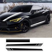 Long-Strip Hood and Door Vinyl Decal Set
