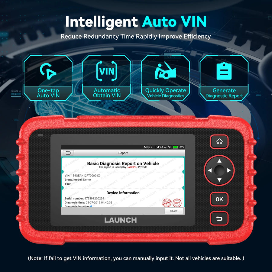 LAUNCH X431 CRP123X Four-System OBD2 Scanner
