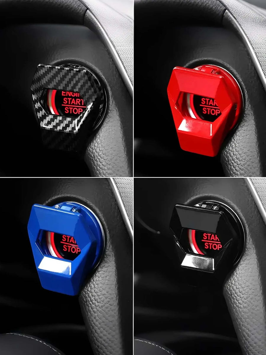 Adhesive Engine Start/Stop Button Cover – Color Options