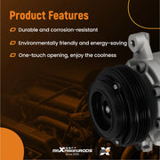A/C Compressor & Clutch for GMC Yukon XL 2015-2020