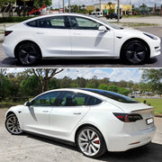 Matte Black Side Skirt Extension Set for 2017–2026 Tesla Model 3