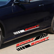 1-Piece Reflective Sport Door-Side Stripe Decal Set for Mercedes-AMG