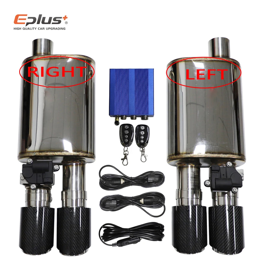 Universal Electric Exhaust Cutout Valve Kit