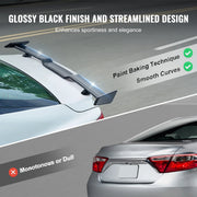Gloss Black Rear Spoiler – 2018–2023 Toyota Camry