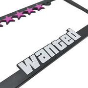 5-Star JDM-Style License Plate Frames - Pair