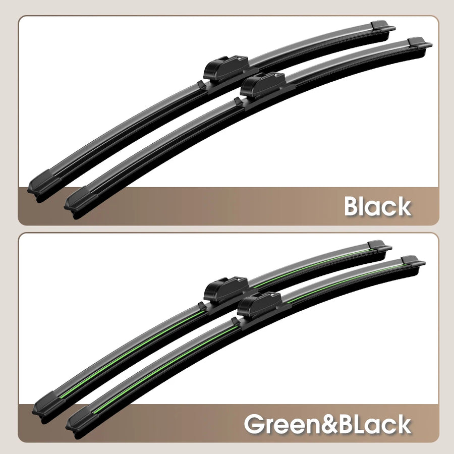 Front Windshield Wiper Blade Set for BMW i3 i3s-Front Wiper Blades 2-Piece 2013-2022