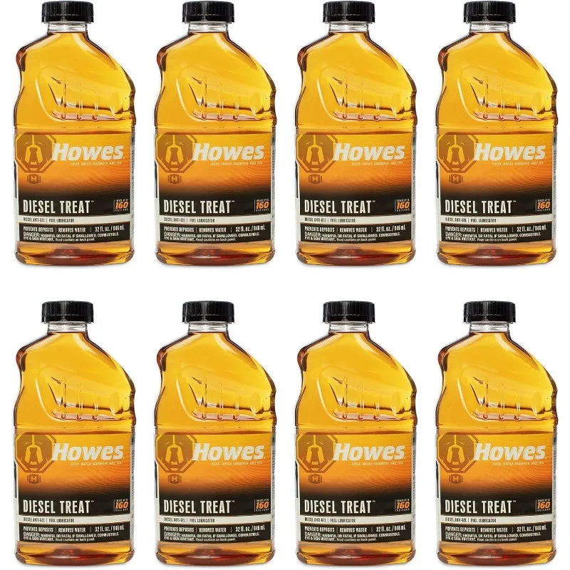 Howes HL306212 Quart Diesel Treat Fuel Conditioner & Anti-Gel - Quantity 8