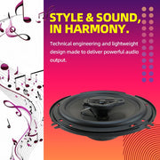6-Inch 320W 3-Way Coaxial Car Speakers