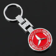 Metal Automotive Logo Keychain for Mercedes-Benz – Multiple Designs