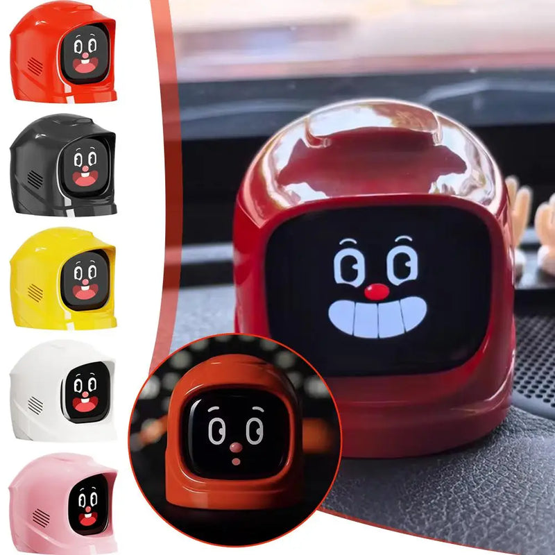 Genuine Mangogo Intelligent Electronic Car Pet Ornament With Facial Expressions