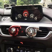 Clip-On Vehicle Air Freshener Ornament – Blue or Black