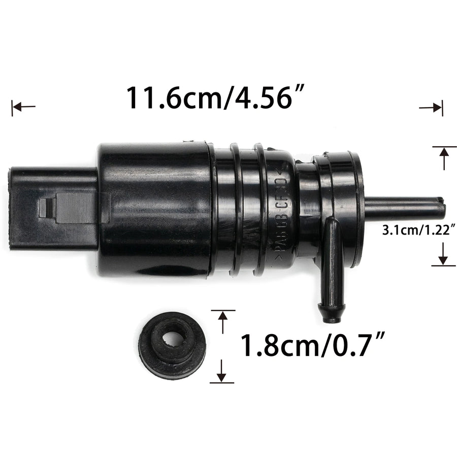 Front Windscreen Washer Pump Motor for Mercedes-Benz C230 C240 2001-2005 C280 1997-2000 C280 2006-2007 C300 2008-2011 C32 AMG 2002-2004 C320 1997-2007
