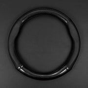 Hand-Stitch Steering Wheel Cover – 38 cm, O/D-Shaped Options