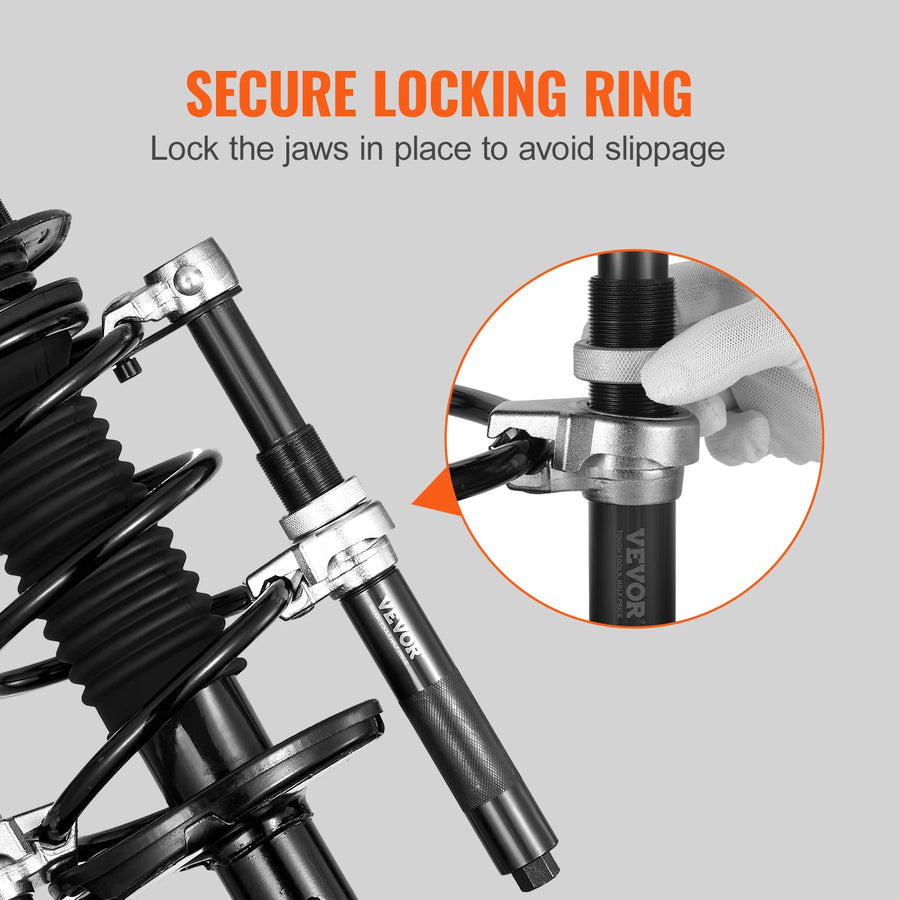 2-Piece Heavy-Duty Coil Spring Compressor Set – 2,646 lb