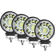 4-Inch LED Work Light Bar – Spot Beam, 12V–24V