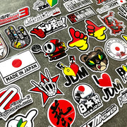 Yamaha JDM Motorcycle Vinyl Sticker Pack – Regular & Holographic Sets