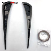 Universal Bumper Side-Vent Trim Set – carbon-fiber-look
