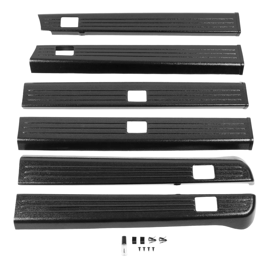 Truck Bed Rail Cap for Chevrolet Silverado 1500 8-Foot Bed 1999-2006
