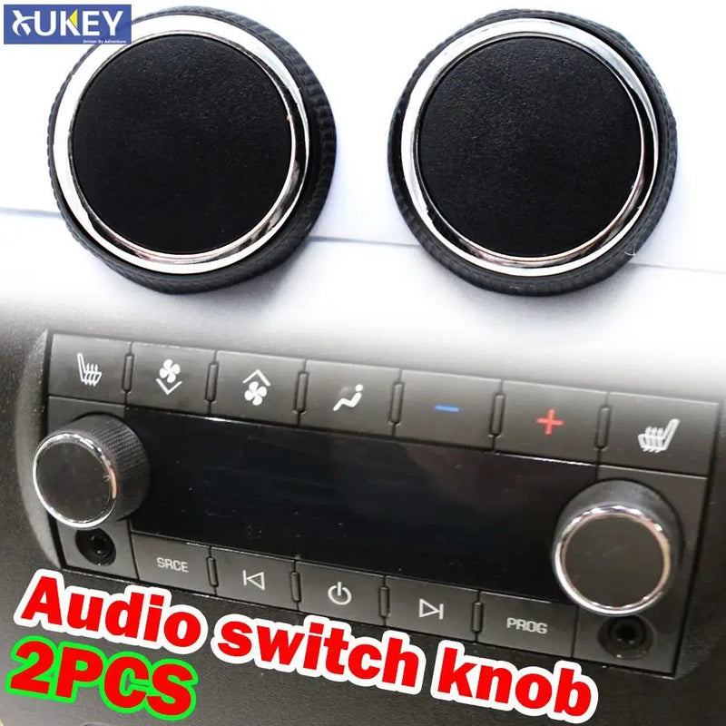 Rear Radio Volume Knob Set for Cadillac, Chevrolet and GMC