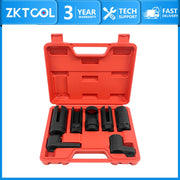 7-Piece Oxygen Sensor Socket Set, 22/27/29mm