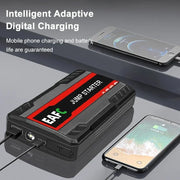 600A 12V Portable Car Jump Starter with Power Bank and LED Light