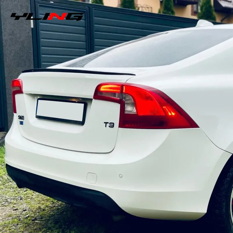 Gloss Black Trunk Spoiler for 2013–2018 Volvo – 4-door