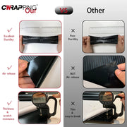 Carbon-Fiber-Look Vinyl Wrap Film – 2D to 9D Styles
