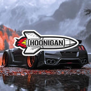 Hoonigan Rocket Waterproof Vinyl Decal – Universal Vehicle Sticker