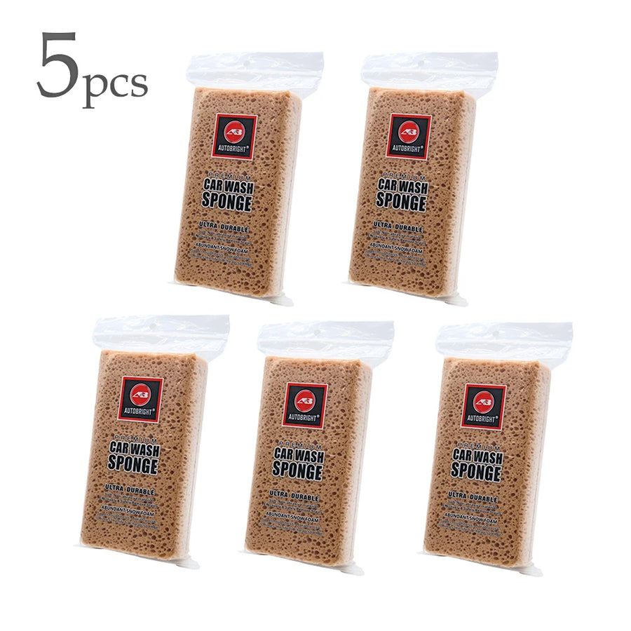 Large Porous Car Wash Sponges, 2-, 5- & 10-Piece Options