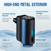 Electric Car Vent Aroma Diffuser with Essential-Oil Mist