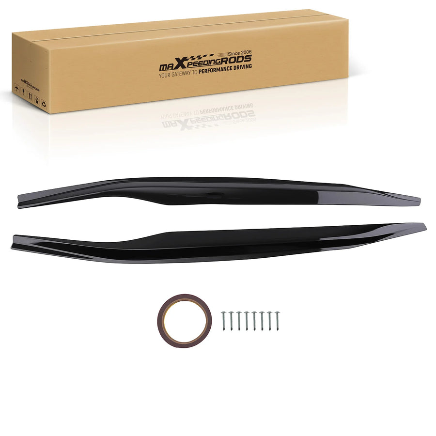 Black Side Skirt Extensions for 2014–2019 Corvette C7