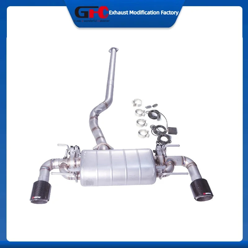 Stainless Steel Valved Cat-Back Exhaust System for Toyota Subaru BRZ 2022-2025